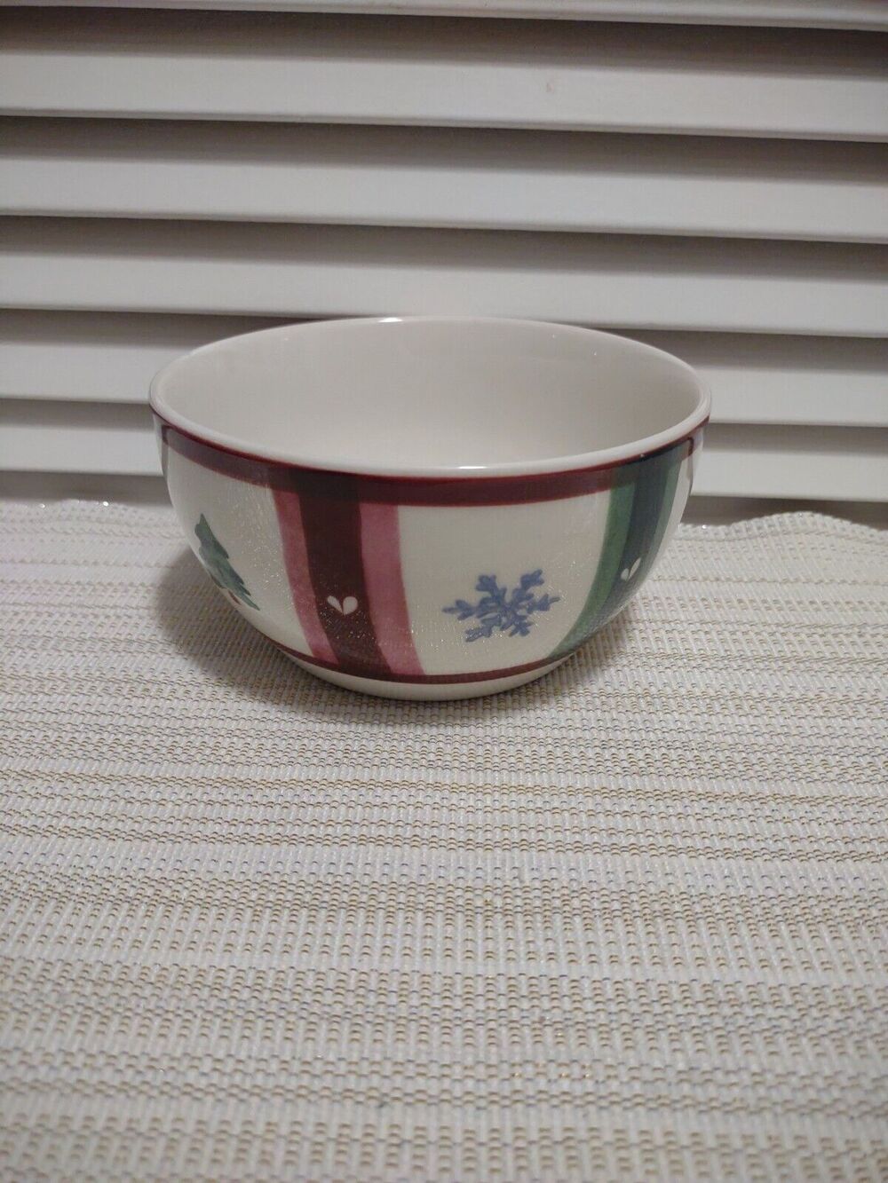 PFALTZGRAFF SNOW BEAR stoneware coupe Soup Cereal Bowl winter Christmas